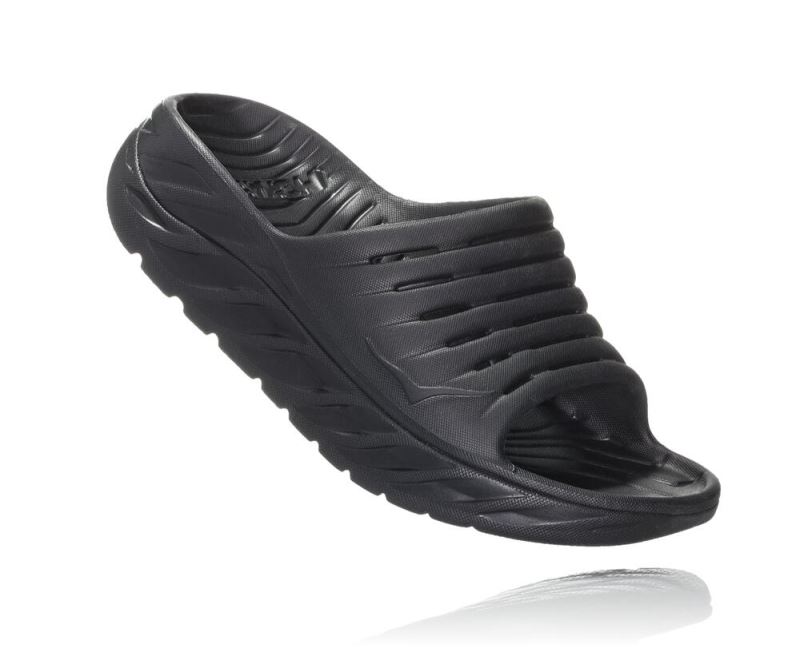 Hoka ORA Recovery Slide 2 Homem - Sapatos Ortopédicos Pretas / Pretas | PT-6gkkrEq